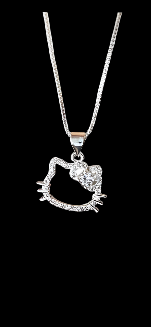 Kitty Cat Necklace - Melissa Art Collection